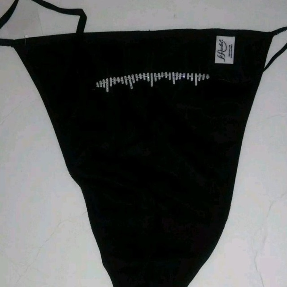 🌑VTG Deadstock St Rachel Suede Thong Cubic